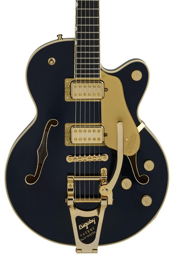Gretsch Broadkaster Jr LX Center Block Bigsby Guitar In Midnight Sapphire, Ebony Board