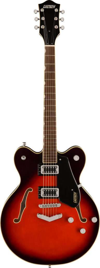 Gretsch Electromatic G5622 Center Block Stoptail in Claret Burst