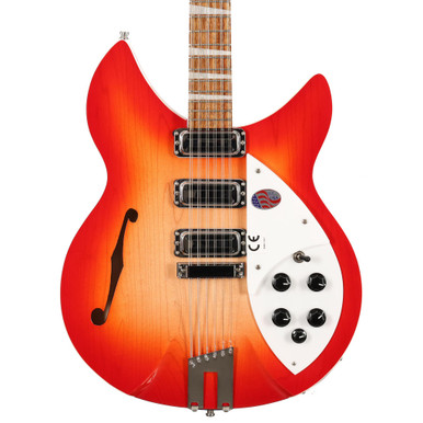 Rickenbacker 1993Plus 12-String Semi-Hollow Electric Guitar in Fireglo