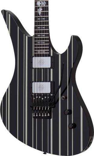 Schecter Synyster Gates Custom in Black/Silver with USA Pickups
