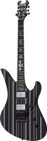 Schecter Synyster Gates Custom in Black/Silver with USA Pickups - Image 3
