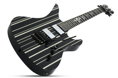 Schecter Synyster Gates Custom in Black/Silver with USA Pickups - Image 6