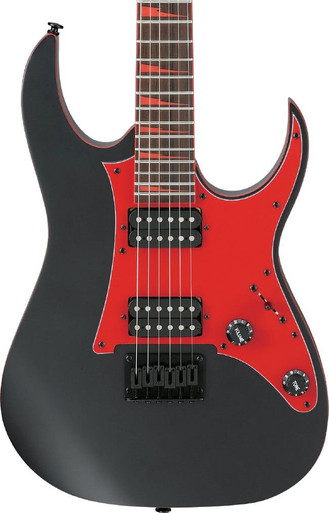 Ibanez GIO GRG131DX-BKF in Black Flat