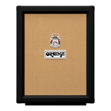 Orange PPC-212-V-BK Vertical Cabinet in Black - Image 1