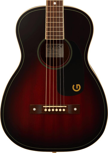 Gretsch Jim Dandy Parlour in Deep Cherry Burst - Image 1