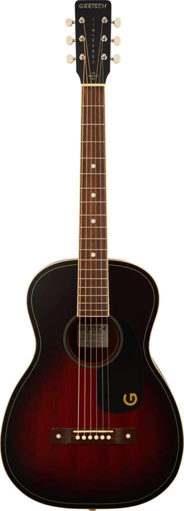 Gretsch Jim Dandy Parlour in Deep Cherry Burst