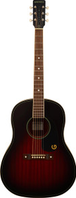 Gretsch Jim Dandy Dreadnought in Deep Cherry Burst - Image 3