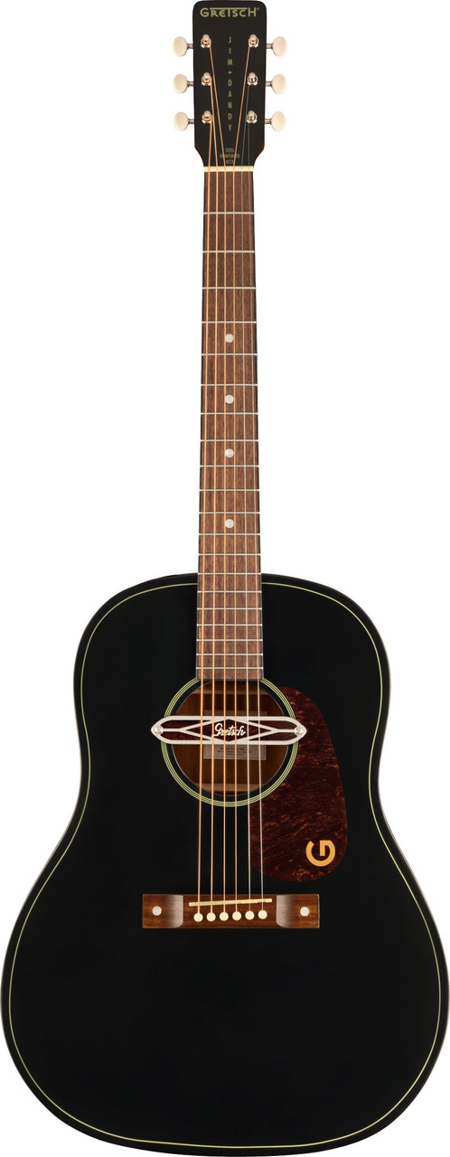 Gretsch Jim Dandy Deltoluxe Dreadnought Black Top - Image 5