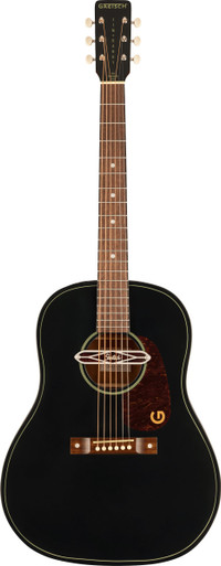 Gretsch Jim Dandy Deltoluxe Dreadnought Black Top - Image 2