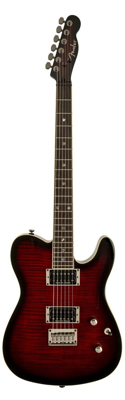 Fender FMT Telecaster HH in Black Cherry Burst - Image 5