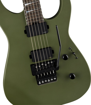 Jackson American Series Soloist SL2MG in Matte Army Drab - Image 6
