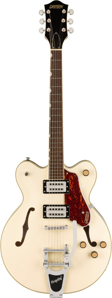 Gretsch G2622T Streamliner Semi-Hollow Body with Bigsby in Vintage White