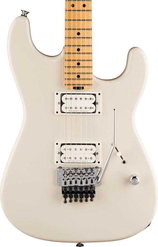 Charvel American Neo-Classic San Dimas SD1 HH FR Electric Guitar in Ivory Blitz