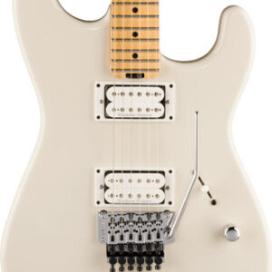 Charvel American Neo-Classic San Dimas SD1 HH FR Electric Guitar in Ivory Blitz