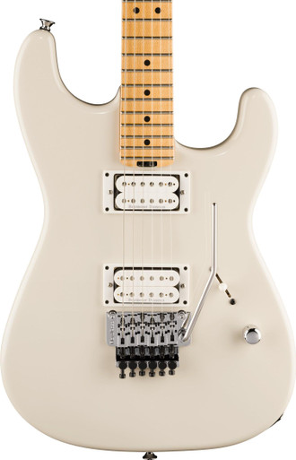 Charvel American Neo-Classic San Dimas SD1 HH FR Electric Guitar in Ivory Blitz