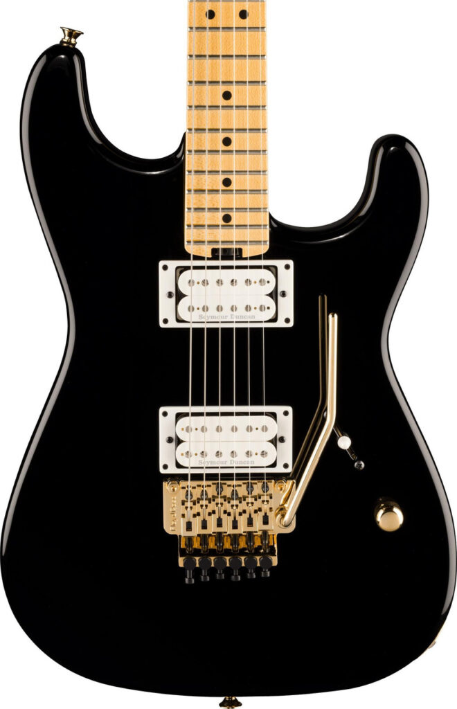 Charvel American Neo-Classic San Dimas SD1 HH FR Electric Guitar in Gloss Black