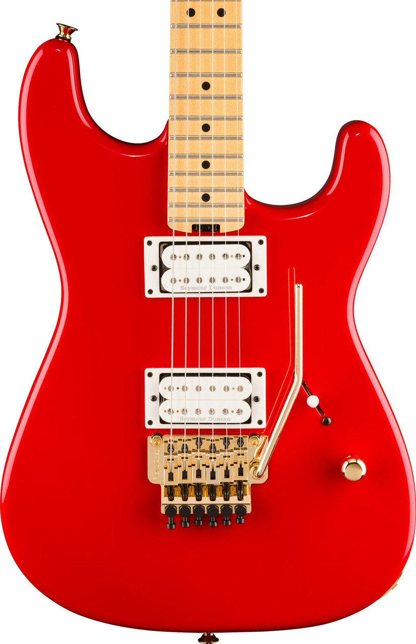 Charvel American Neo-Classic San Dimas SD1 HH FR Electric Guitar in Ferrari Red