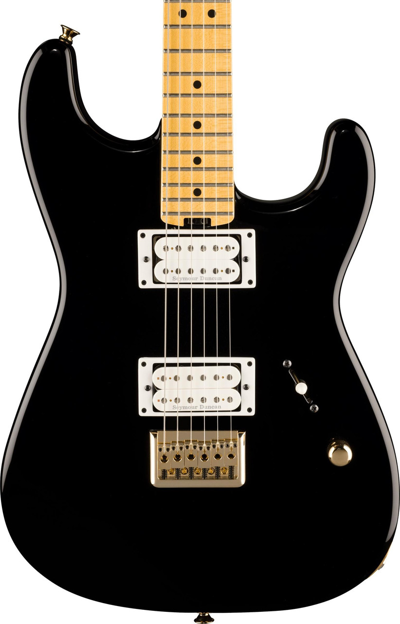 Charvel American Neo-Classic San Dimas SD1 HH HT Electric Guitar in Gloss Black