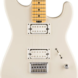 Charvel American Neo-Classic San Dimas SD1 HH HT Electric Guitar in Ivory Blitz