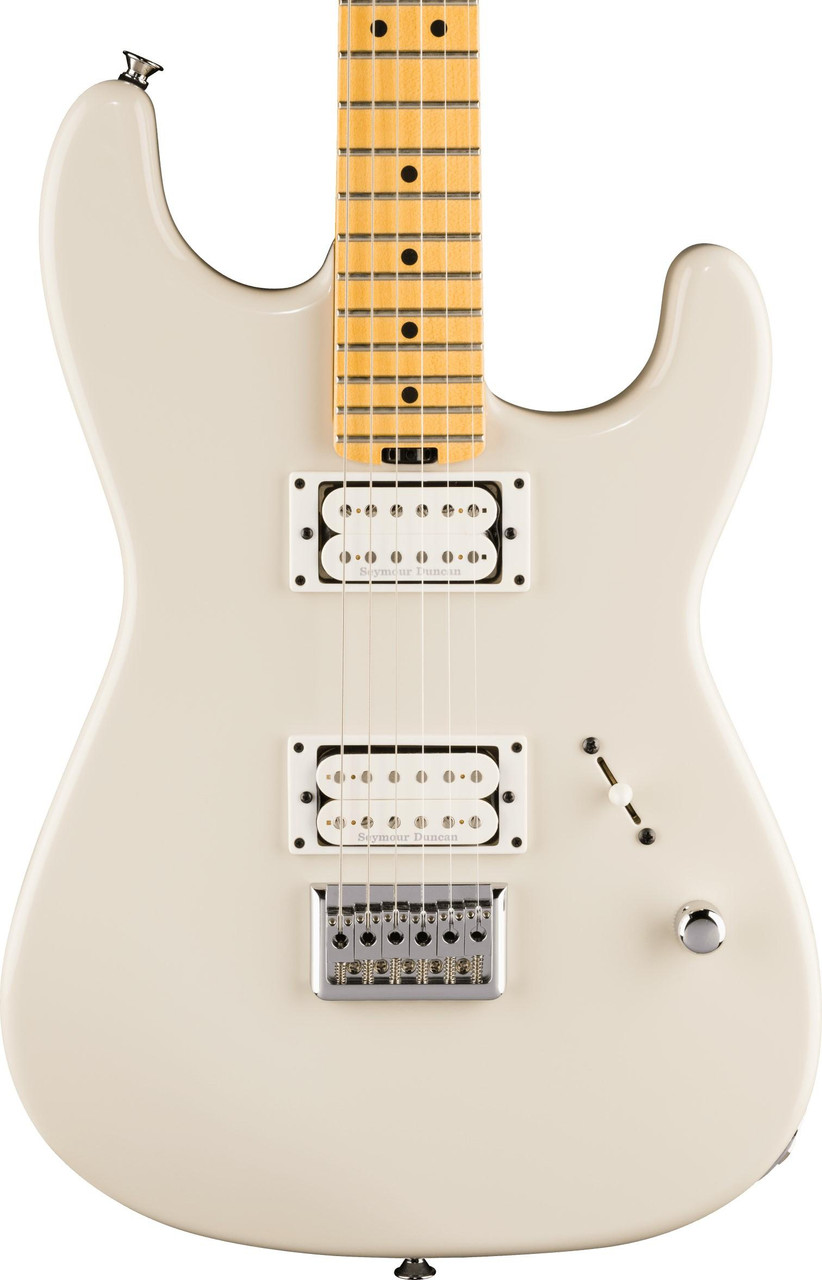 Charvel American Neo-Classic San Dimas SD1 HH HT Electric Guitar in Ivory Blitz