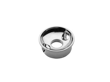Guitar Input Mounting Plate for Telecaster-Style Guitars in Nickel