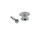 Metal Guitar Strap Buttons 13mm in Nickel x2 (V-Model) - Image 3
