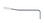 Tremolo Arm with White Cap in Chrome - 6mm - Image 3