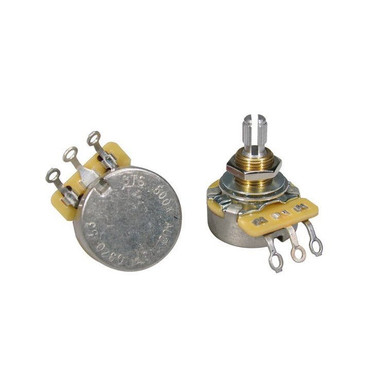 CTS 500K Audio Potentiometer Standard Length Bushing & Split Shaft