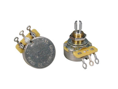 CTS 500K Linear Potentiometer Standard Length Bushing & Split Shaft