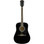 Fender FA-125 Dreadnought Acoustic in Black - Image 4