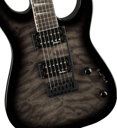 Jackson JS Series Dinky JS20 2PT in Transparent Black Burst - Image 6
