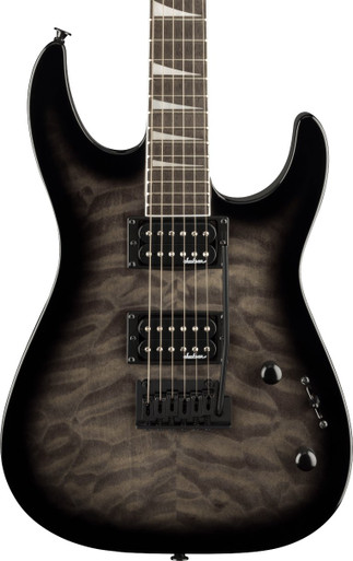 Jackson JS Series Dinky JS20 2PT in Transparent Black Burst