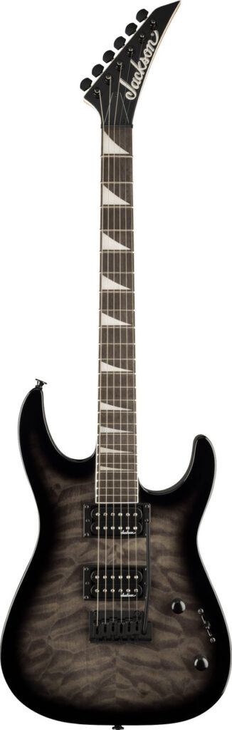 Jackson JS Series Dinky JS20 2PT in Transparent Black Burst
