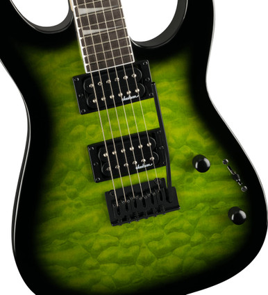 Jackson JS Series Dinky JS20 2PT in Transparent Green Burst - Image 6