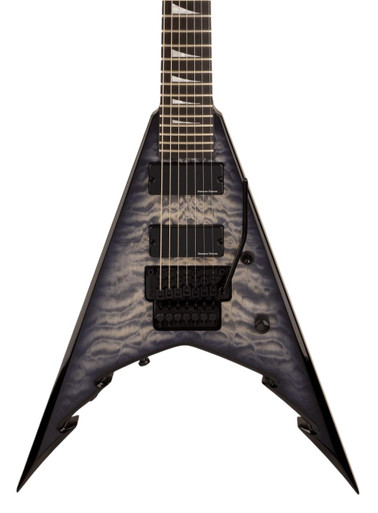 B Stock : Jackson Pro Series Signature Corey Beaulieu King V KV7Q 7-String Electric Guitar in Transparent Black - 001
