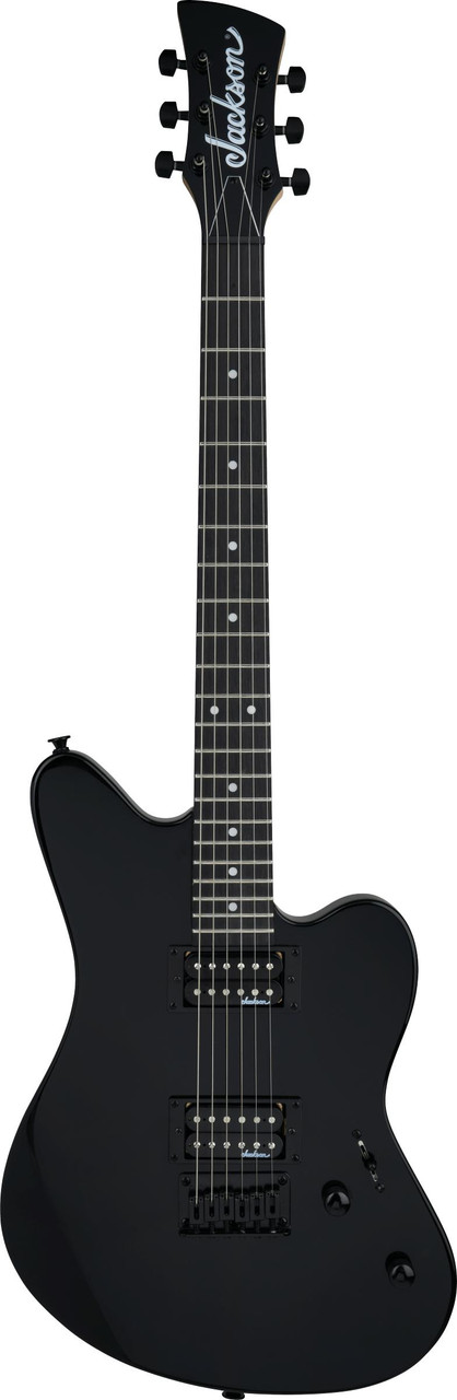 Jackson JS Series JS22 Surfcaster HT Guitar In Gloss Black - Image 5