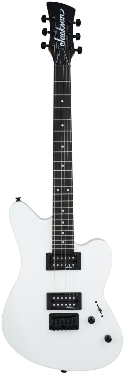 Jackson JS Series JS22 Surfcaster HT Guitar In Snow White - Image 5