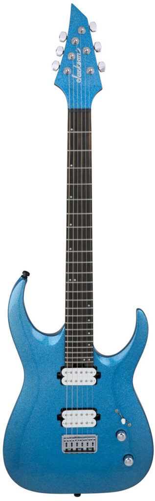 Jackson Pro Series Signature Misha Mansoor Juggernaut HT 6 Guitar In Blue Sparkle