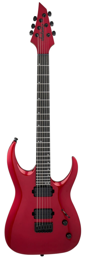 Jackson Pro Series Signature Misha Mansoor Juggernaut HT 6 Guitar In Red Crystal