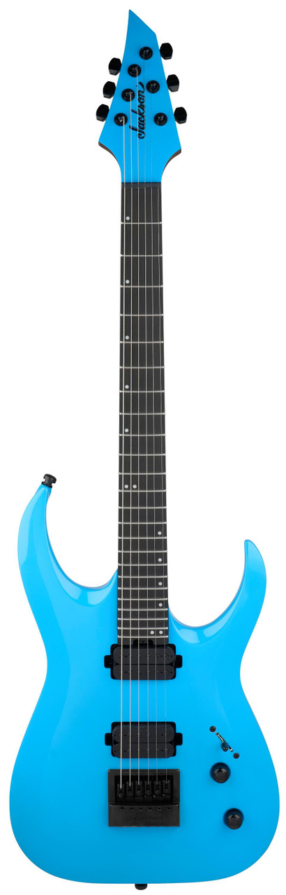 Jackson Pro Series Signature Misha Mansoor Juggernaut Evertune 6 Guitar In Riviera Blue - Image 5