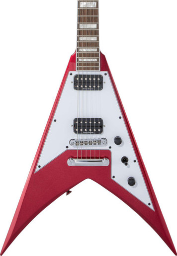 Jackson X Series Signature Scott Ian King V KVXT Electric Guitar in Candy Apple Red