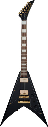 Jackson X Series Signature Scott Ian King KVXT Guitar In Gloss Black - Image 2