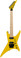 Jackson Pro Series Signature Dave Davidson Warrior WR7 Guitar In Ferrari Yellow, Maple Board - Image 4