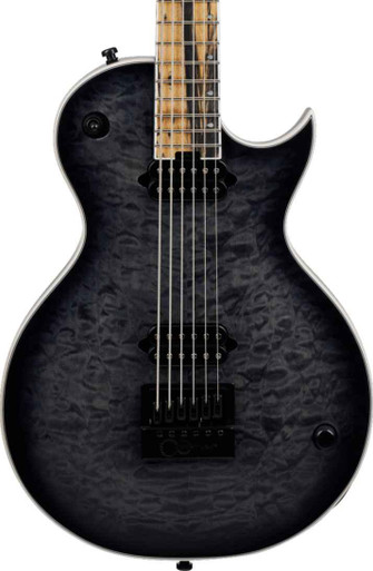 Jackson Pro Plus Signature Sleep Token IV Monarkh Baritone Electric Guitar in Transparent Black Burst - Image 2
