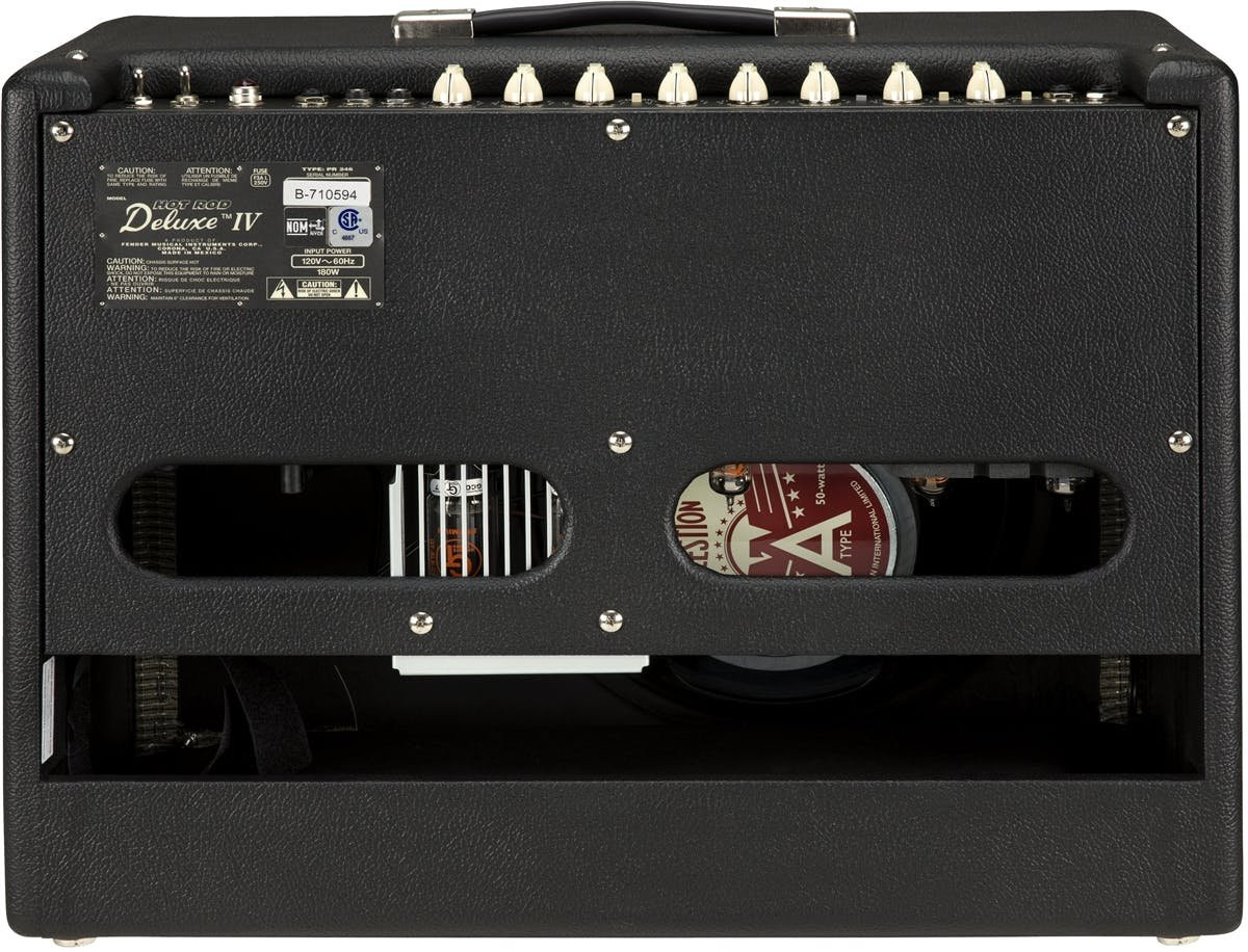 Fender Hot Rod Deluxe IV 1x12" Valve Amp Combo in Black - Image 5