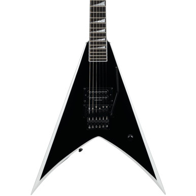 Jackson Pro Series Wes Borland Signature King V KV Electric Guitar in Black with White Bevels
