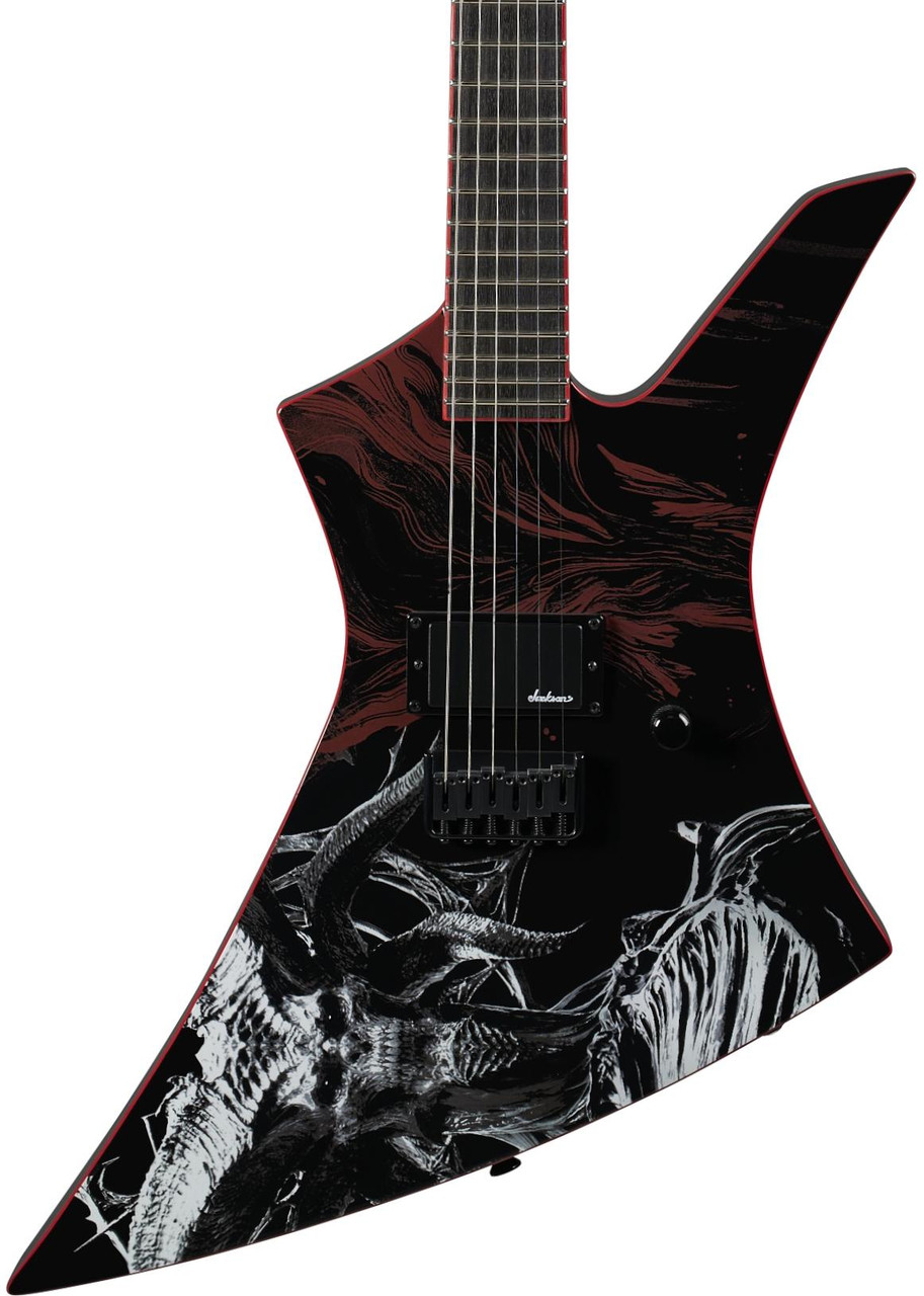 Jackson X Series Diablo IV Kelly Electric Guitar with Mephisto Graphic