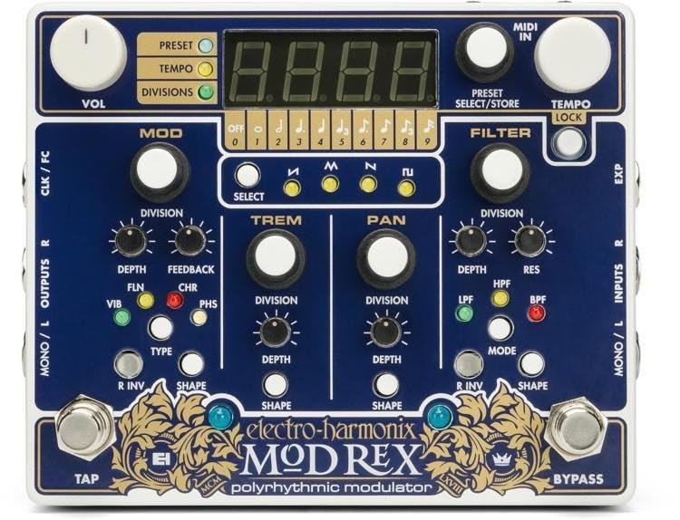 B Stock : Electro Harmonix Mod Rex Poly-Rhythmic Modulator Pedal - 002