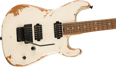 Charvel Pro-Mod Relic San Dimas Style 1 FR in Weathered White - Image 6