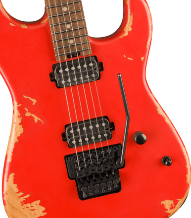 Charvel Pro-Mod Relic San Dimas Style 1 FR in Weathered Orange - Image 6